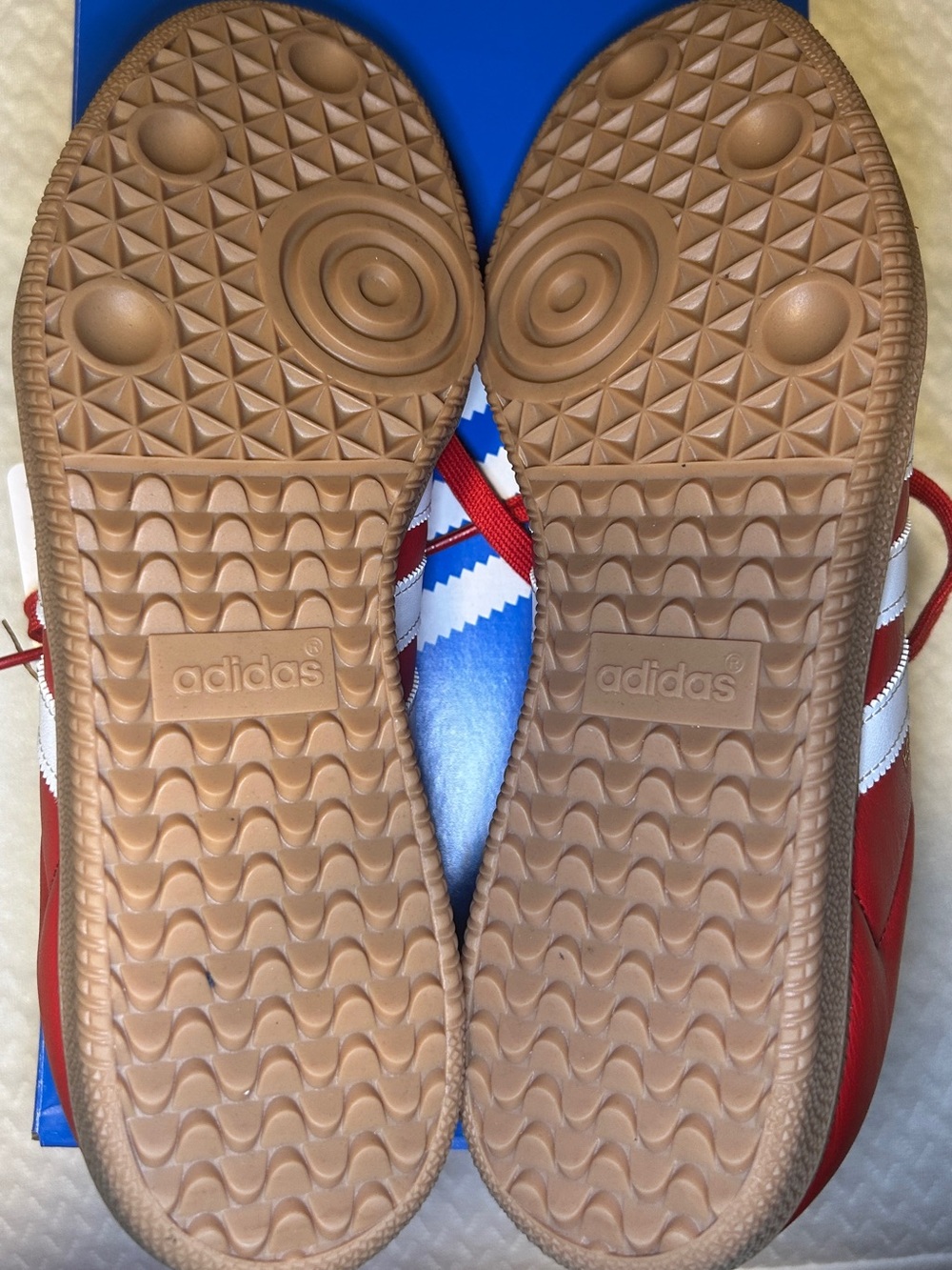 Women’s Adidas Samba OG in Better Scarlet - Picture 4 of 5